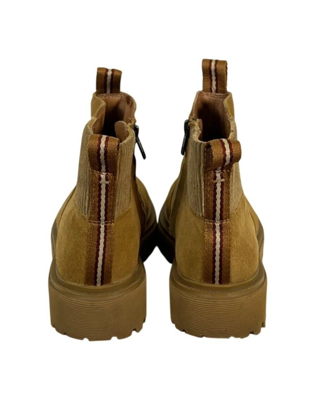 NWOB Madewell Henry Lugsole Chelsea Boots Distant Sand Chunky Ankle 8 Gorpcore - Picture 4 of 10